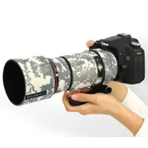 Canon EF 180mm F/3.5L USM Lens Cover (Light gray digital camouflage)