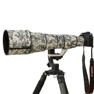 Canon EF 600mm F/4 L IS II USM Lens Cover (Grey digital camouflage)