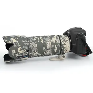 Canon EF 70-200mm F2.8 L IS III USM Lens Cover (Grey digital camouflage)