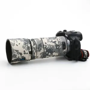 Canon RF100-400mm F5.6-8 IS USM Lens Cover (Grey digital camouflage)