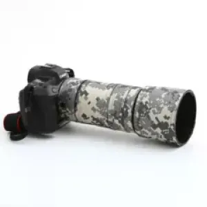 Canon RF100-400mm F5.6-8 IS USM Lens Cover (Grey digital camouflage)