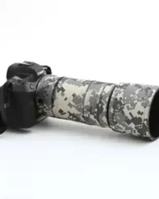 Canon RF100-400mm F5.6-8 IS USM Lens Cover (Grey digital camouflage) Canon RF100-400mm F5.6-8 IS USM Lens Cover (Grey digital camouflage)
