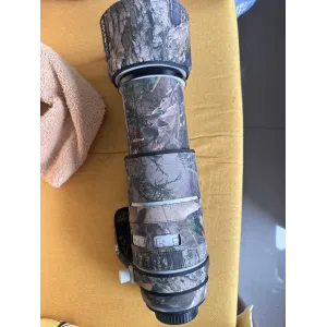 Canon RF 100-500mm F4.5-7.1 L IS USM Lens Cover (Dark gray camouflage # 18)