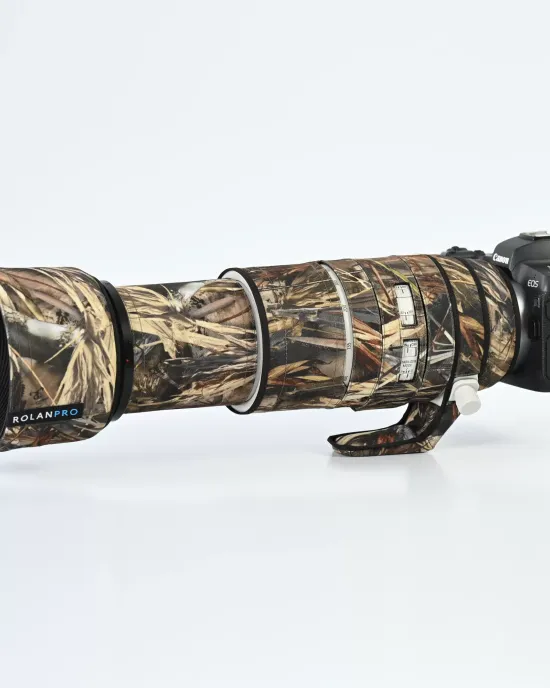 Canon RF 100-500mm F4.5-7.1 L IS USM Lens Cover (Jungle camouflage # 20) Canon RF 100-500mm F4.5-7.1 L IS USM Lens Cover (Jungle camouflage # 20)