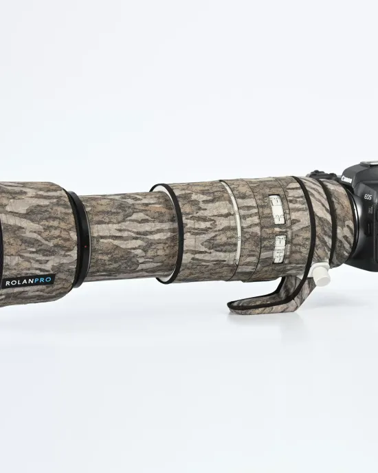 Canon RF 100-500mm F4.5-7.1 L IS USM Lens Cover (Dark gray camouflage # 18) Canon RF 100-500mm F4.5-7.1 L IS USM Lens Cover (Dark gray camouflage # 18)