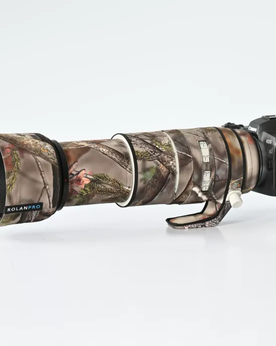 Canon RF 100-500mm F4.5-7.1 L IS USM Lens Cover (Jungle camouflage # 20) Canon RF 100-500mm F4.5-7.1 L IS USM Lens Cover (Jungle camouflage # 20)