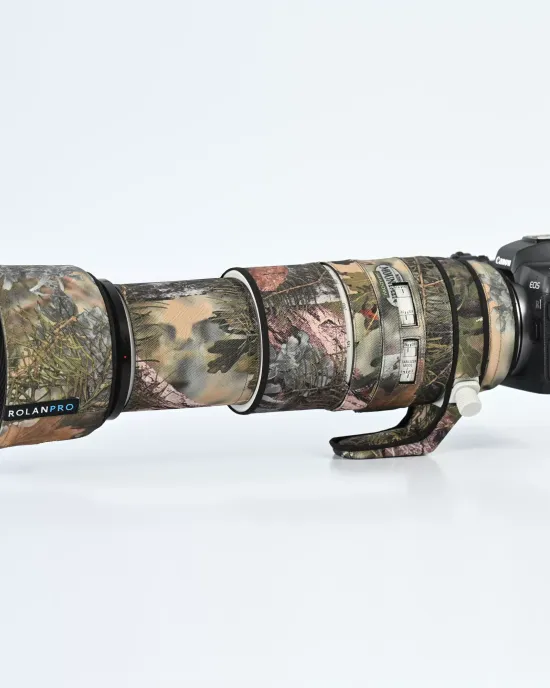 Canon RF 100-500mm F4.5-7.1 L IS USM Lens Cover (Brown Jungle Camouflage # 10) Canon RF 100-500mm F4.5-7.1 L IS USM Lens Cover (Brown Jungle Camouflage # 10)