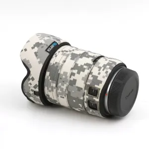 Canon RF 24-105mm f4L IS USM Lens Cover (Grey digital camouflage)
