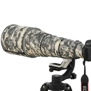 Canon RF 600mm F4 L IS USM Lens Cover (Brown green jungle camouflage#23）