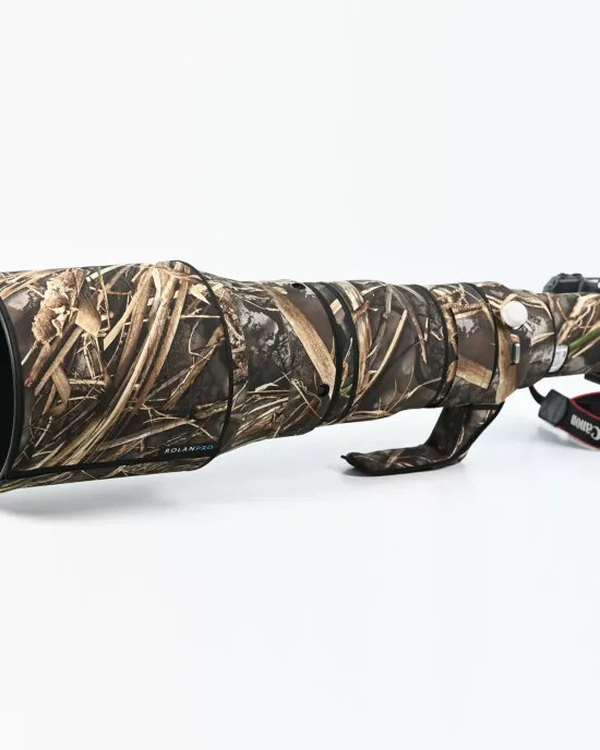 Canon RF 600mm F4 L IS USM Lens Cover (Dark camouflage#8) Canon RF 600mm F4 L IS USM Lens Cover (Dark camouflage#8)