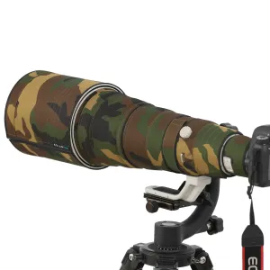 Canon RF 600mm F4 L IS USM Lens Cover (Military Green Camouflage # 6）