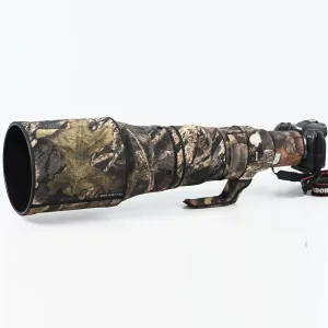 Canon RF 600mm F4 L IS USM Lens Cover (Brown green jungle camouflage#23）