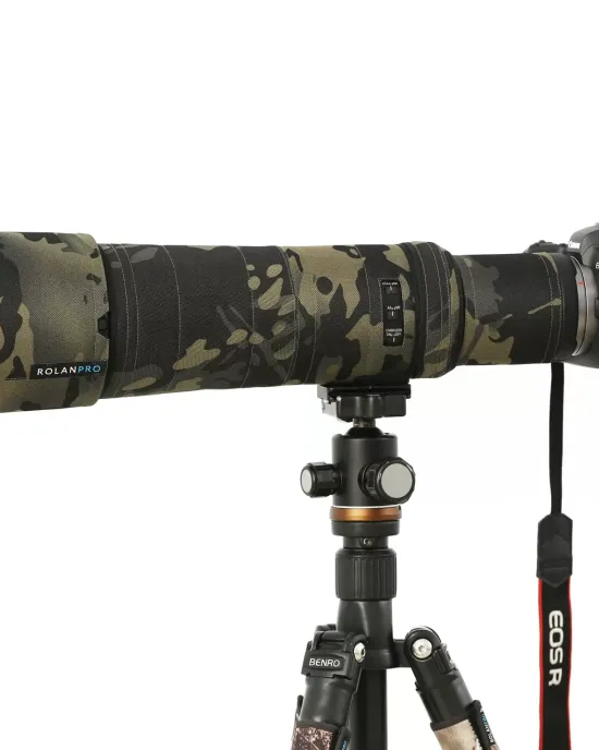 Canon RF800mm F11 IS STM Lens Cover (Jungle camouflage) Canon RF800mm F11 IS STM Lens Cover (Jungle camouflage)