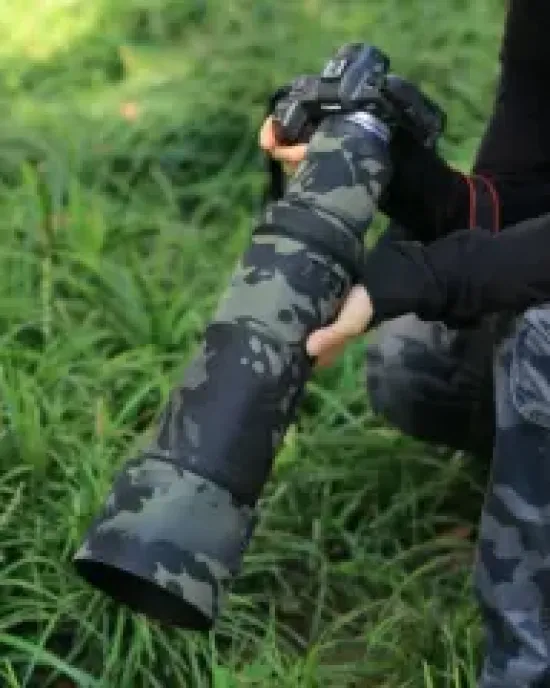 Canon RF800mm F11 IS STM Lens Cover (Jungle camouflage) Canon RF800mm F11 IS STM Lens Cover (Jungle camouflage)