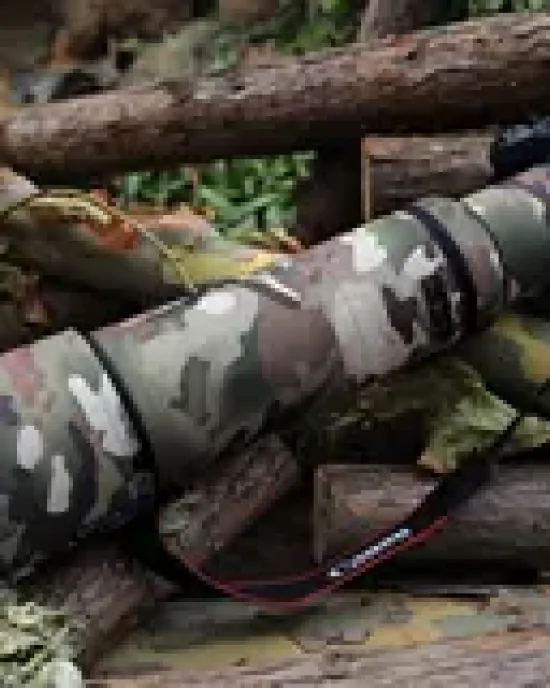 Canon RF800mm F11 IS STM Lens Cover (Jungle camouflage) Canon RF800mm F11 IS STM Lens Cover (Jungle camouflage)