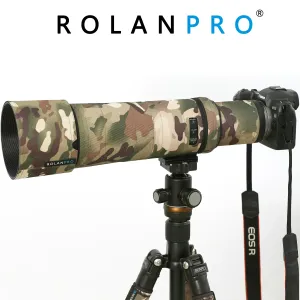 Canon RF800mm F11 IS STM Lens Cover (Brown jungle camouflage)