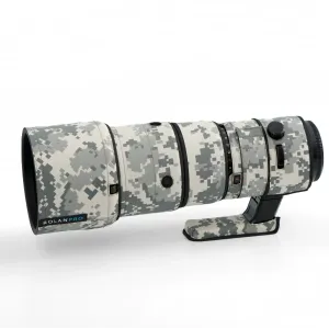 FUJINON GF 500mm F56 R LM OIS WR Lens Cover (Grey digital camouflage)