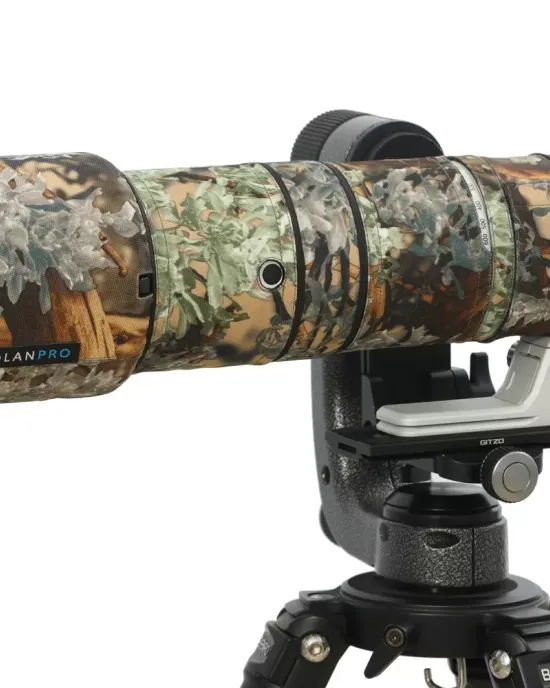 FUJINON XF150-600mm F5.6-8R LM OIS WR Lens Cover (Jungle camouflage # 27) FUJINON XF150-600mm F5.6-8R LM OIS WR Lens Cover (Jungle camouflage # 27)