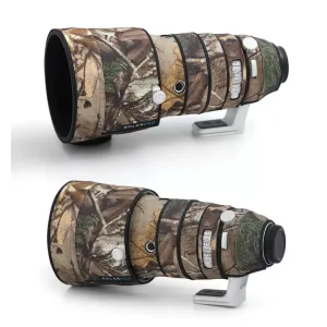 FUJINON XF200mmF2 R LM OIS WR Lens Cover (Jungle camouflage#3)