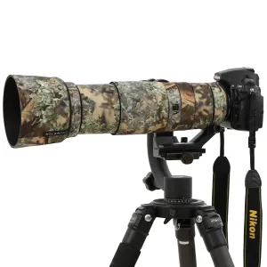 Nikon AF-S 200-500mm F/5.6E ED VR Lens Cover (Green jungle camouflage)