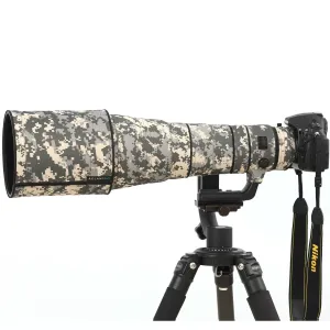 Nikon AF-S 600mm F/4E FL ED VR Lens Cover (Grey digital camouflage)