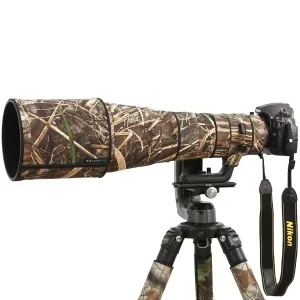 Nikon AF-S 600mm F/4E FL ED VR Lens Cover (Grey digital camouflage)