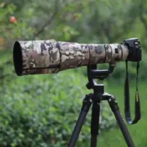 Nikon AF-S 600mm F/4E FL ED VR Lens Cover (Brown Jungle Camouflage # 23)