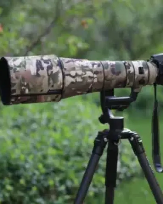 Nikon AF-S 600mm F/4E FL ED VR Lens Cover (Jungle camouflage # 20) Nikon AF-S 600mm F/4E FL ED VR Lens Cover (Jungle camouflage # 20)