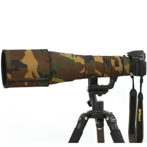Nikon AF-S 600mm F/4E FL ED VR Lens Cover (Military Green Camouflage # 6)