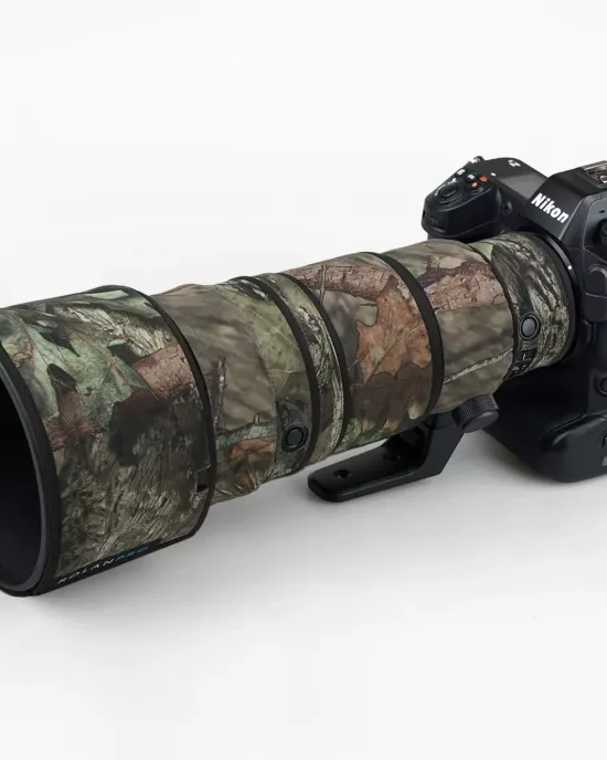 Nikon Z 400mm f4.5 VR S Lens Cover (Subtle Grass Camouflage # 9) Nikon Z 400mm f4.5 VR S Lens Cover (Subtle Grass Camouflage # 9)