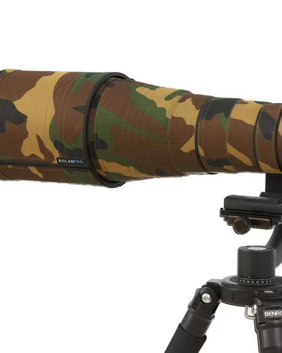 Nikon AF-S 200-400mm F4G ED VR Lens Cover (Brown Jungle Camouflage # 23) Nikon AF-S 200-400mm F4G ED VR Lens Cover (Brown Jungle Camouflage # 23)