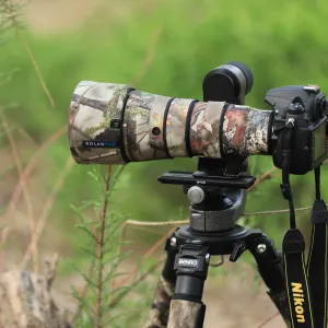 Nikon AF-S 500mm F5.6E PF ED VR Lens Cover (Green jungle camouflage)