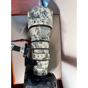 Nikon AF-S 500mm F5.6E PF ED VR Lens Cover (Grey digital camouflage)