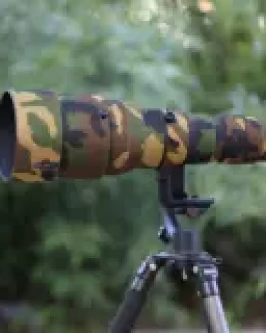 Nikon AF-S 600mm F4G ED VR Lens Cover (Subtle Grass Camouflage # 9) Nikon AF-S 600mm F4G ED VR Lens Cover (Subtle Grass Camouflage # 9)
