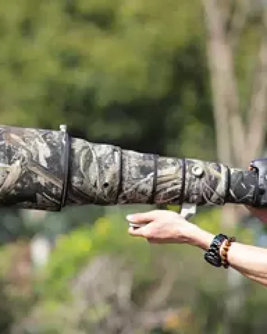 CANON EF800mm F5.6 L IS USM Lens Cover (Reed camouflage) CANON EF800mm F5.6 L IS USM Lens Cover (Reed camouflage)