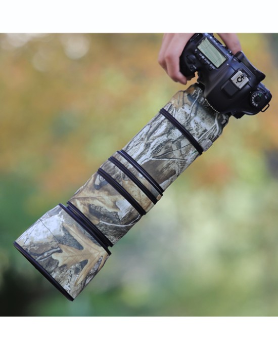 CANON EF100-400mm F4.5-5.6 L IS Lens Cover (Tree camouflage) CANON EF100-400mm F4.5-5.6 L IS Lens Cover (Tree camouflage)
