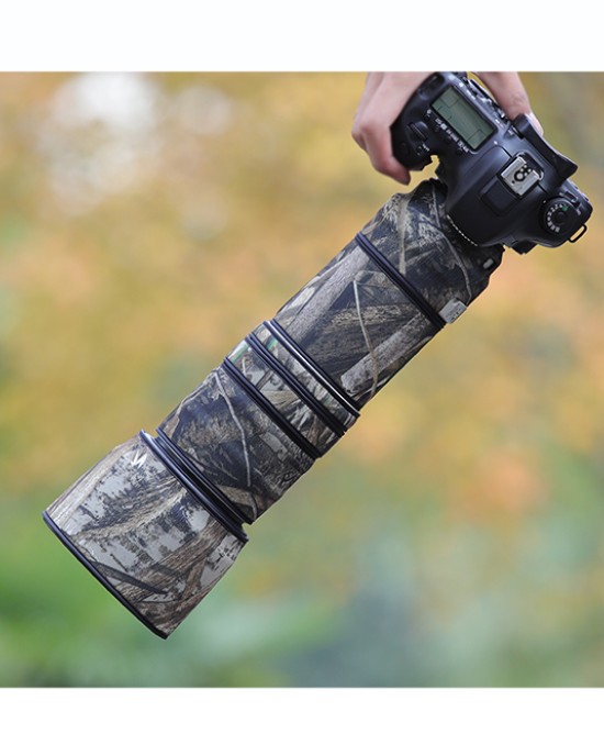 CANON EF100-400mm F4.5-5.6 L IS Lens Cover (Tree camouflage) CANON EF100-400mm F4.5-5.6 L IS Lens Cover (Tree camouflage)