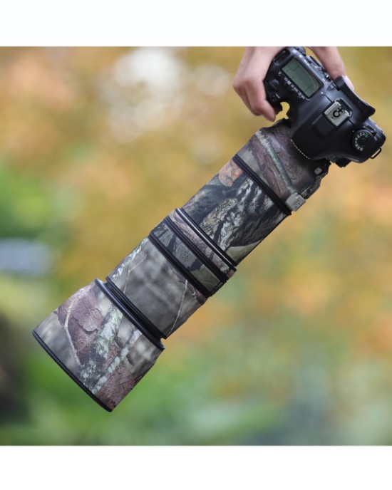 CANON EF100-400mm F4.5-5.6 L IS Lens Cover (Tree camouflage) CANON EF100-400mm F4.5-5.6 L IS Lens Cover (Tree camouflage)
