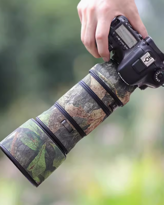 CANON EF 180mm F3.5 L Lens Cover (Reed camouflage) CANON EF 180mm F3.5 L Lens Cover (Reed camouflage)