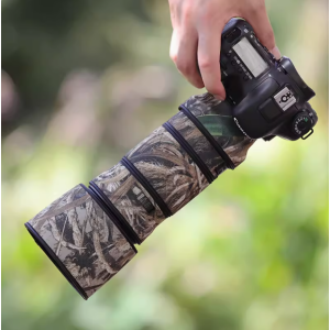 CANON EF 180mm F3.5 L Lens Cover ( Reed camouflage)