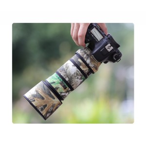 CANON EF 180mm F3.5 L Lens Cover (Pine camouflage)