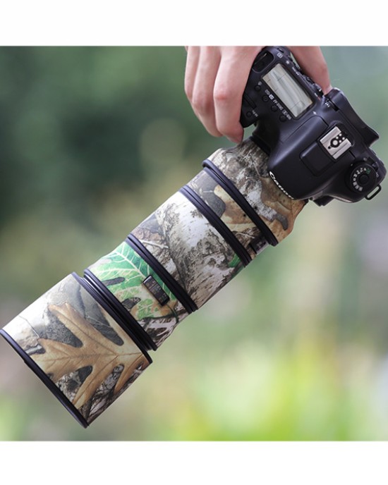 CANON EF 180mm F3.5 L Lens Cover (Reed camouflage) CANON EF 180mm F3.5 L Lens Cover (Reed camouflage)