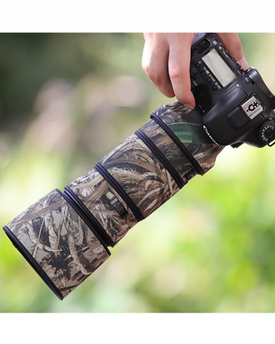 CANON EF 180mm F3.5 L Lens Cover (Reed camouflage) CANON EF 180mm F3.5 L Lens Cover (Reed camouflage)