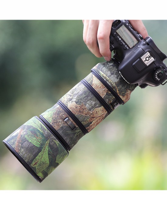 CANON EF 180mm F3.5 L Lens Cover (Reed camouflage) CANON EF 180mm F3.5 L Lens Cover (Reed camouflage)