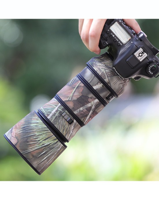 CANON EF 180mm F3.5 L Lens Cover ( Reed camouflage) CANON EF 180mm F3.5 L Lens Cover ( Reed camouflage)