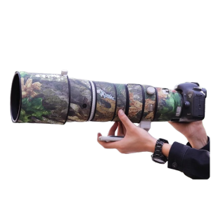 CANON EF 200-400mm F/4 L IS USM EXTENDER 1.4X Lens Cover （Green leaf camouflage）