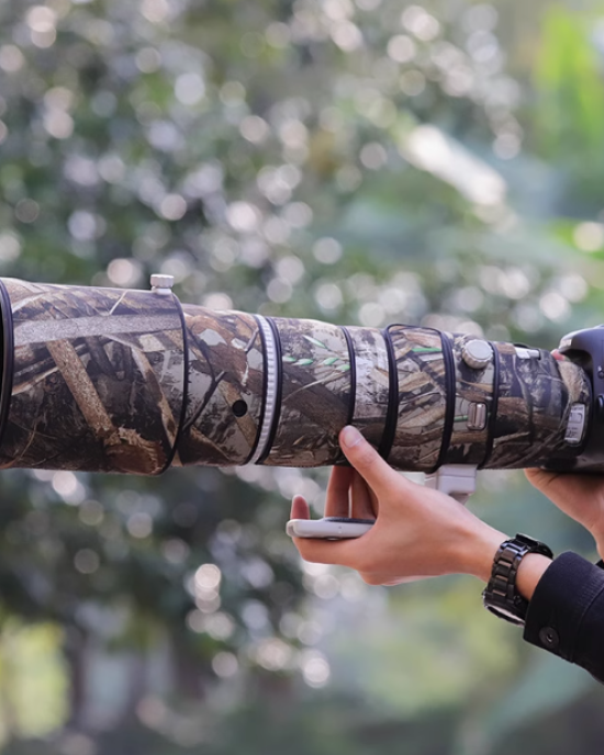 CANON EF 200-400mm F/4 L IS USM EXTENDER 1.4X Lens Cover (Reed camouflage) CANON EF 200-400mm F/4 L IS USM EXTENDER 1.4X Lens Cover (Reed camouflage)