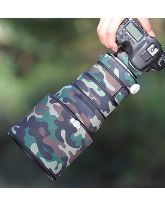 CANON EF 200mm F2 L IS USM Lens Cover (Military green camouflage) CANON EF 200mm F2 L IS USM Lens Cover (Military green camouflage)