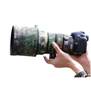 CANON EF 200mm F2 L IS USM Lens Cover (Green leaf camouflage）