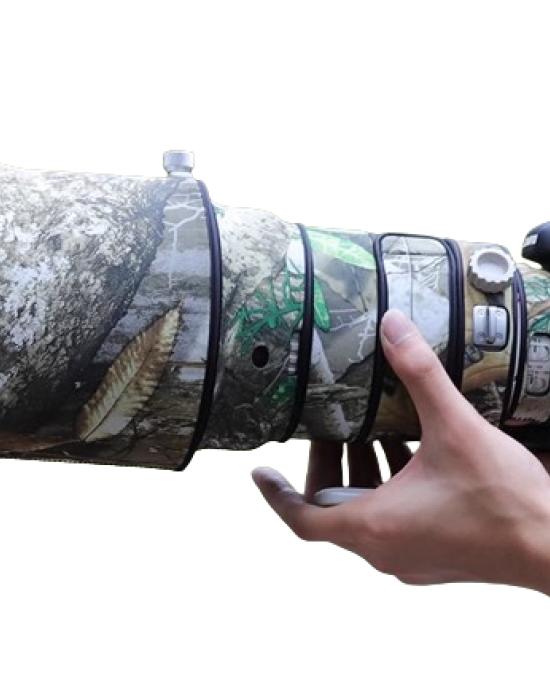 CANON EF 200mm F2 L IS USM Lens Cover (Reed camouflage）